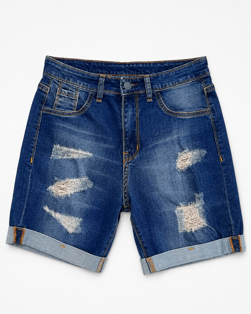 Bermuda Jean Push Up Destroyed
