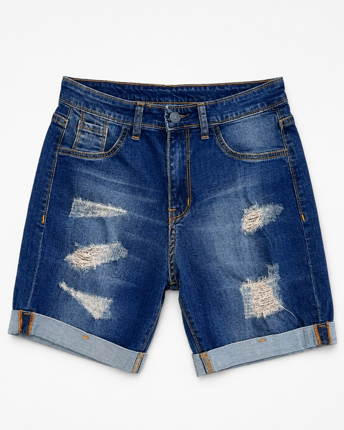 Bermuda Jean Push Up Destroyed