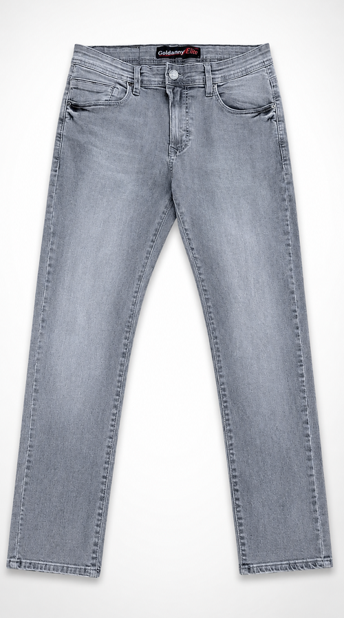 Jean Gris Neutro, cómodo y Masculino