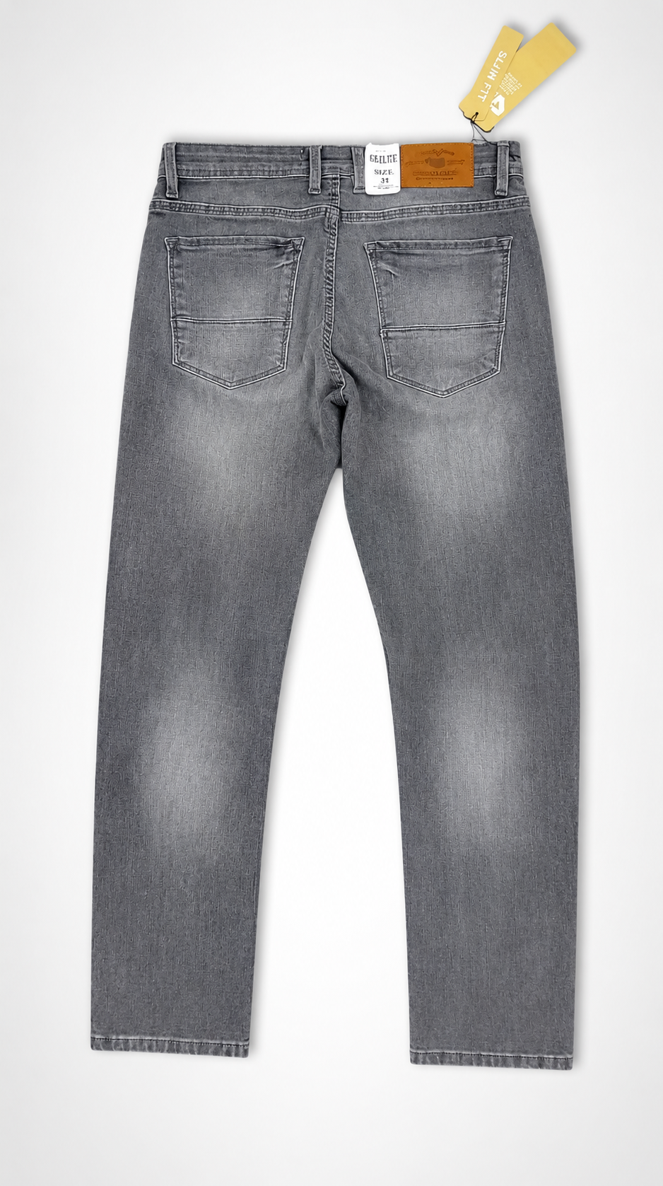 Jean Gris Neutro, cómodo y Masculino